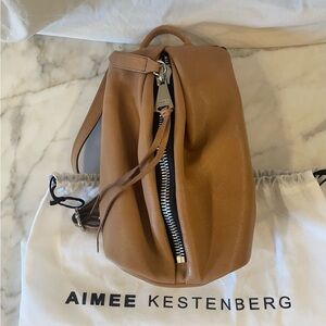 Aimee Kestenberg Tan Leather Backpack